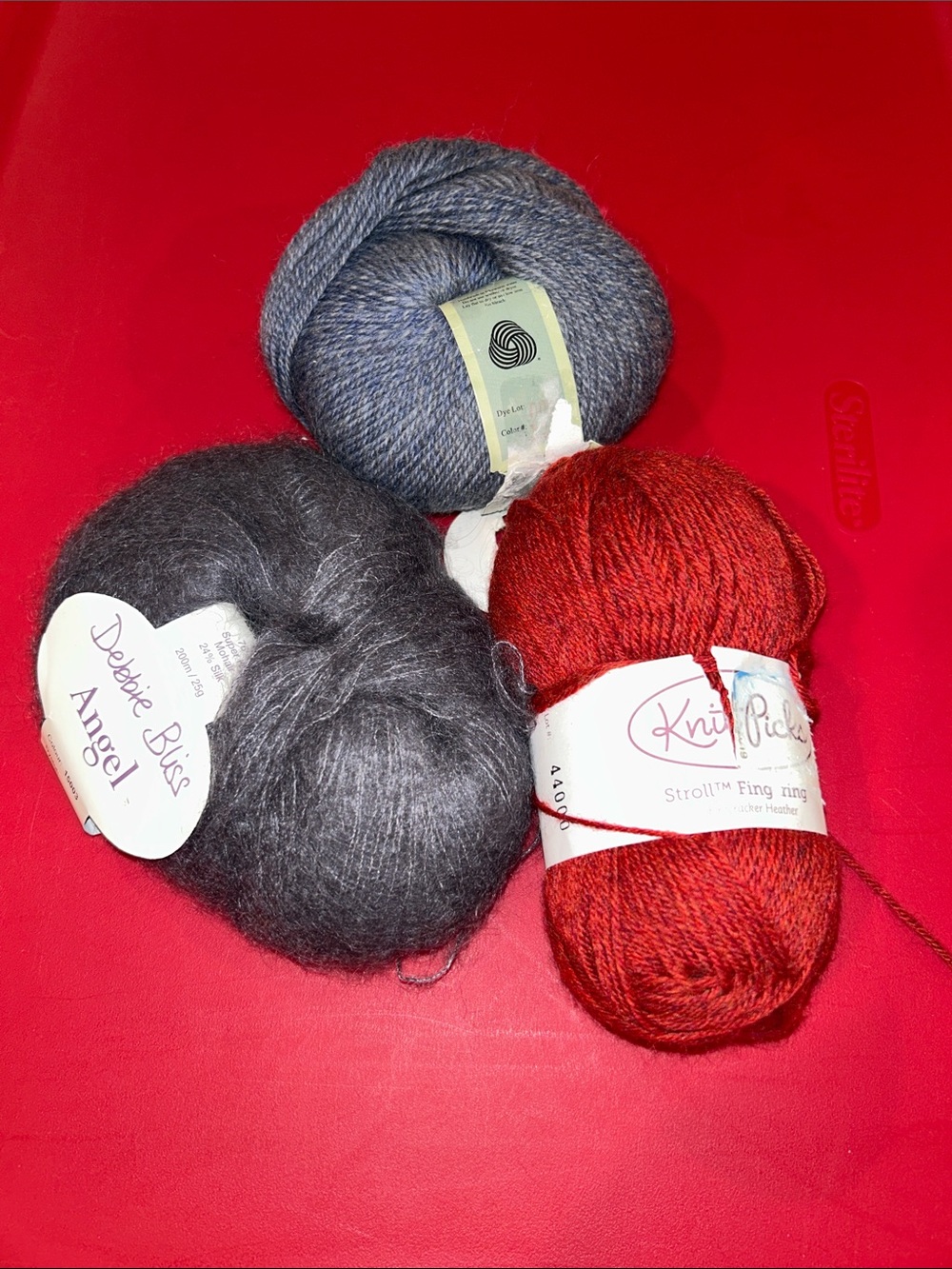 Knit Picks, Debbie Bliss and Jojoland Yarn Lot of 3